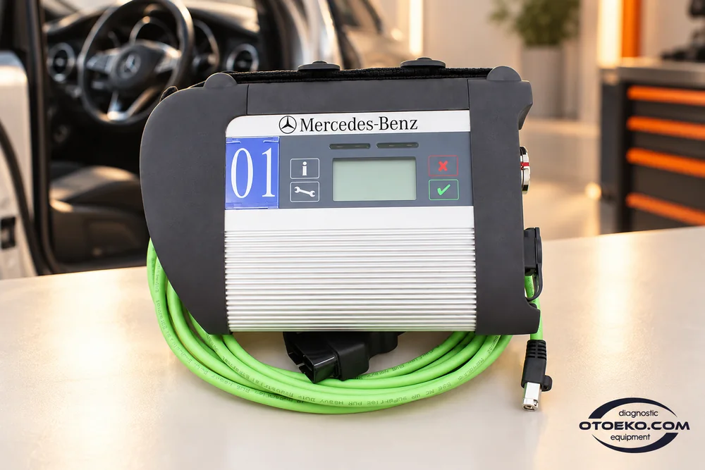 Mercedes C4 DoIP front panel presented in a live-data review workspace.